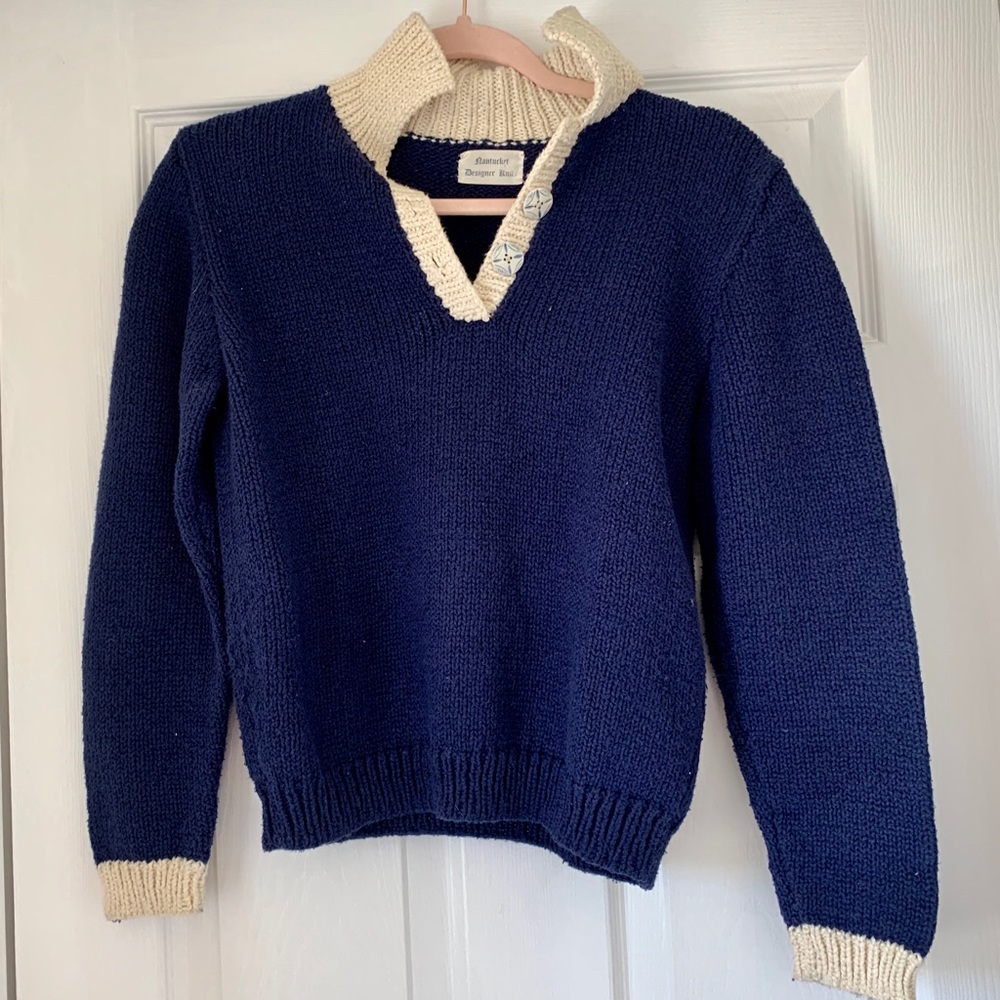 Vintage Nantucket Designer Knits Sweater